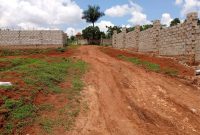 Kira Mamerito road 12 decimals with ready title at only 90m ugx