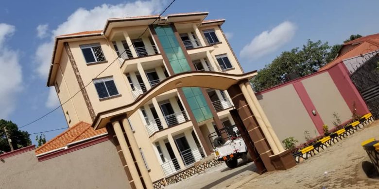 9 units apartment block for sale in Kansanga 10.8m monthly at 1.2 billion shillings