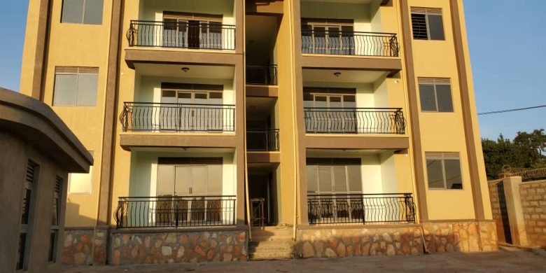 2 bedrooms apartment for rent in Kyanja Komamboga at 1.2m per month